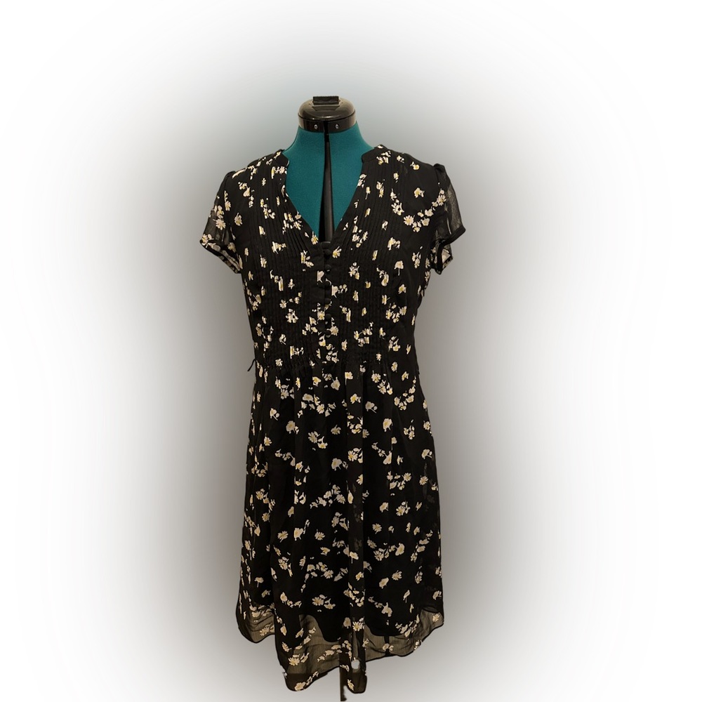 Black Floral Dress